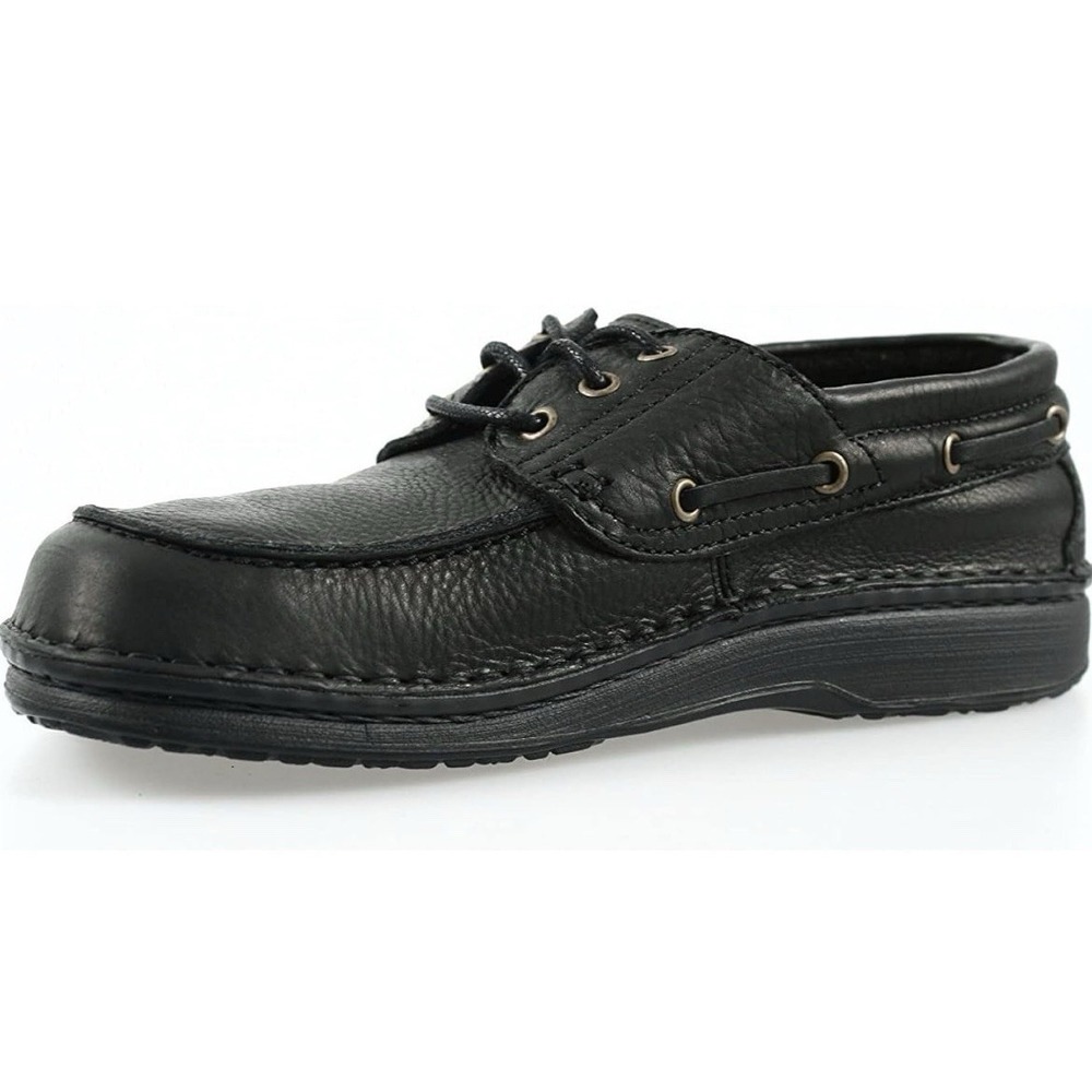 Footprints By Birkenstock Southport Black Leather Shoes Mens 9 Women's 11 NWOT